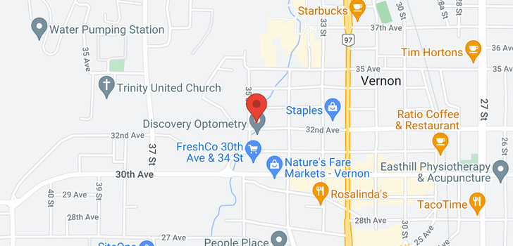 map of 3413 32 Avenue